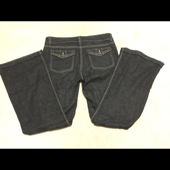 White House Black Market Denim - White House Black Market charcoal denim jeans